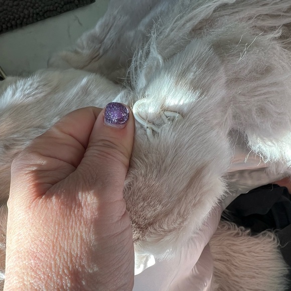 Donna Salyers FABULOUS FURS BLUSH COAT APRÈS SKI - Picture 5 of 6